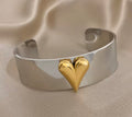 Promise of silver bangle