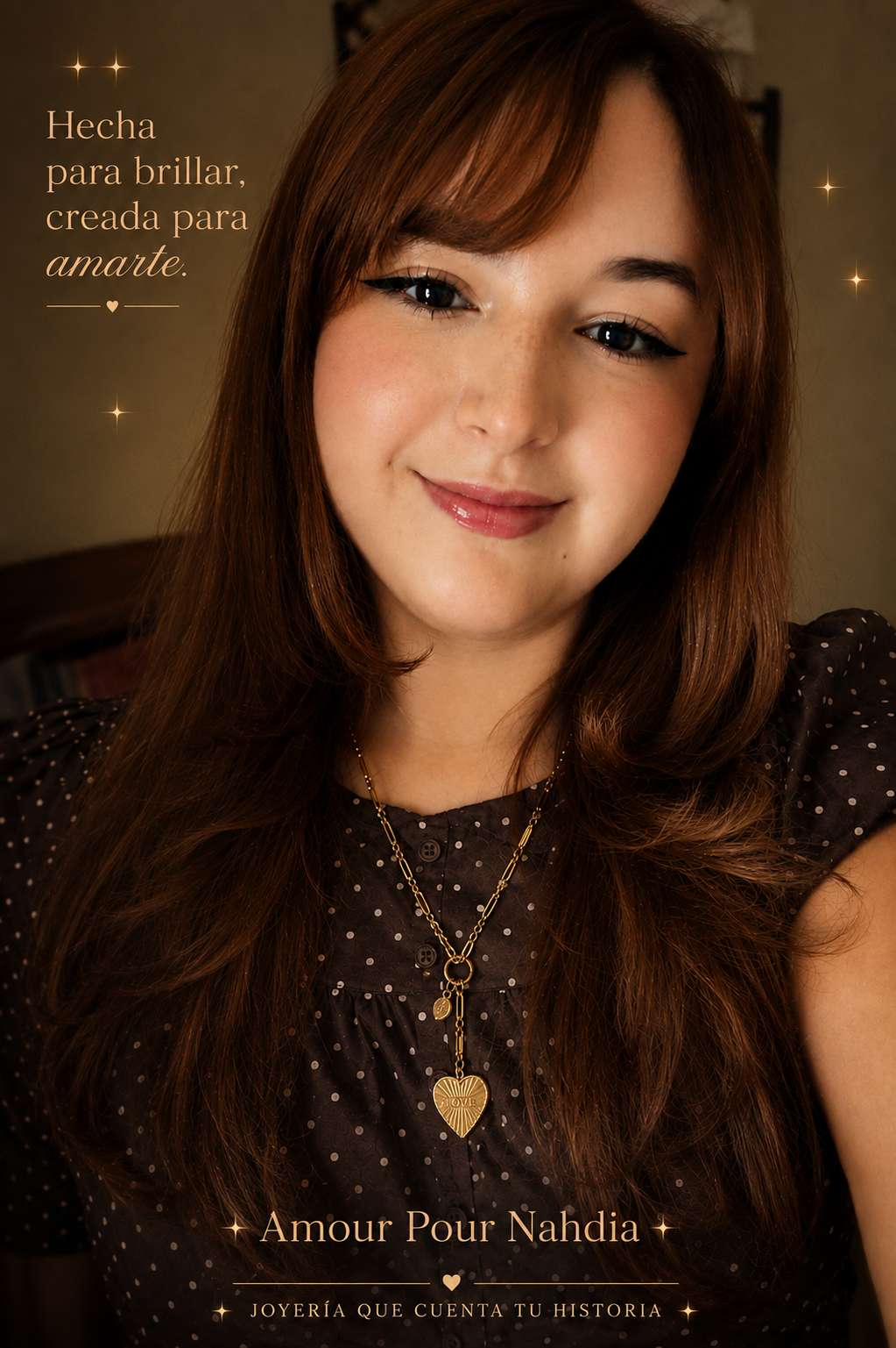 “Amour Pour Nahdia” necklace