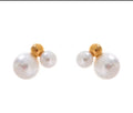 Madre Perla gold earrings