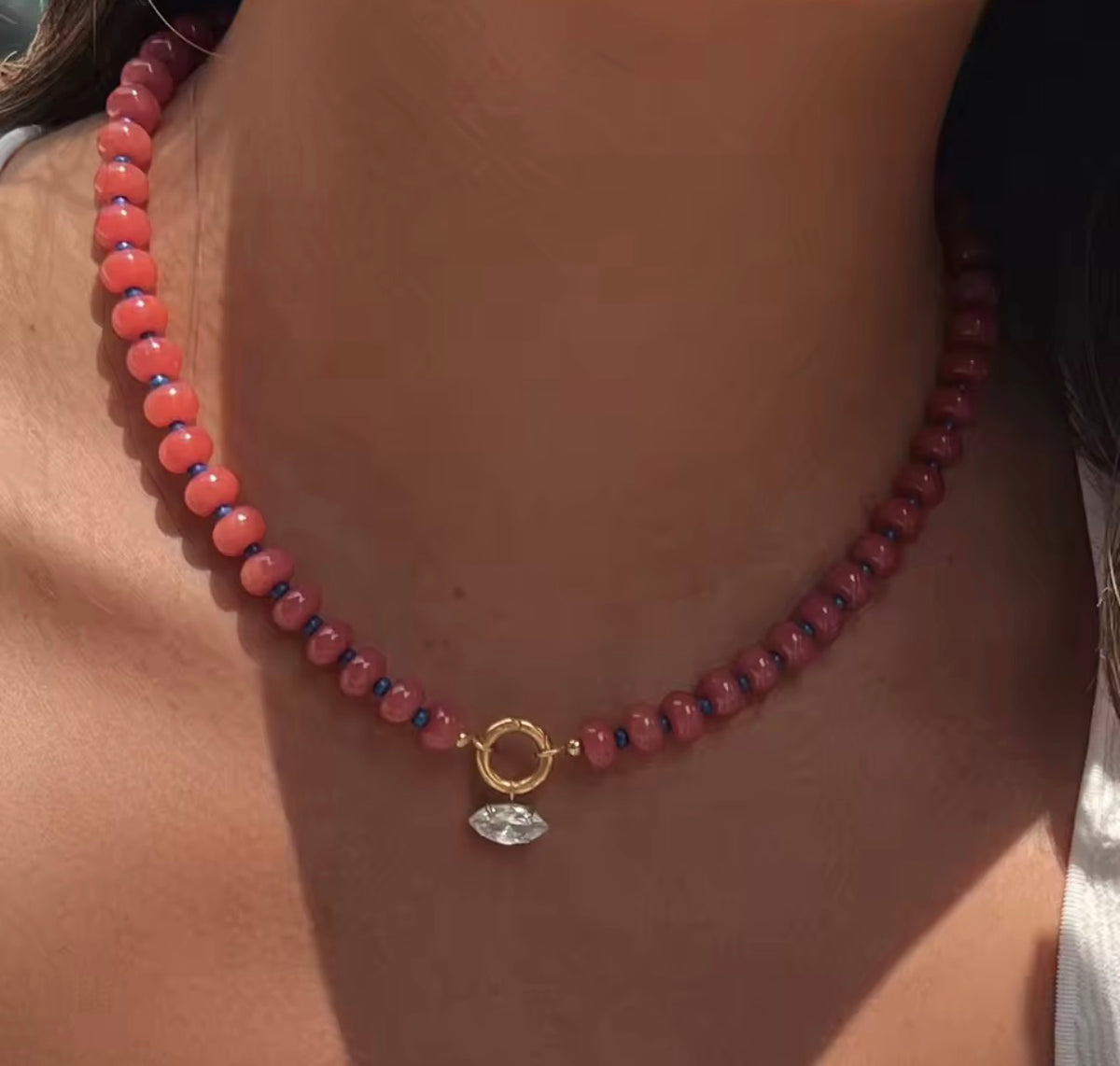 Pink Love necklace