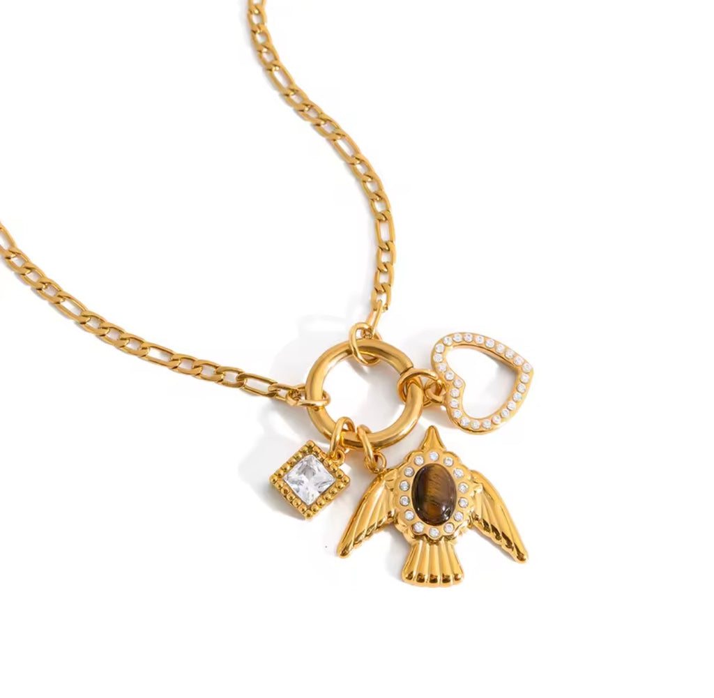 Luxe charm necklace