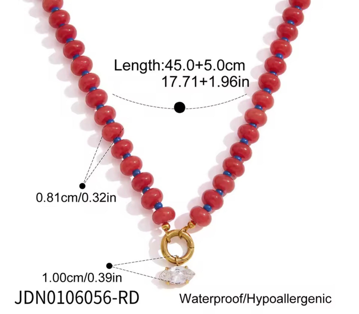 Red Love necklace