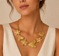 “Celeste” necklace gold