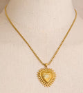Big hear necklace