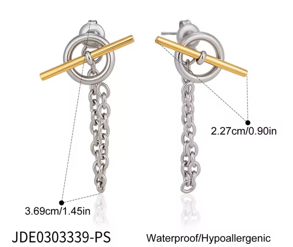 Prada match earrings