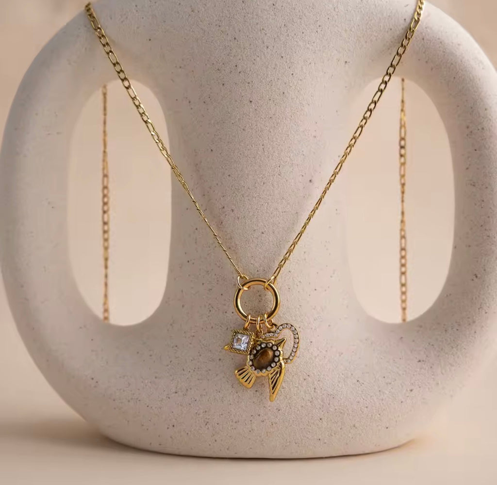 Luxe charm necklace