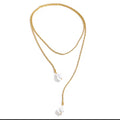 The perfect pearl long necklace