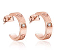 CC plus earrings