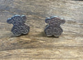 Silver Bear earrings