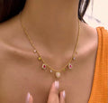 Candy hearts necklace